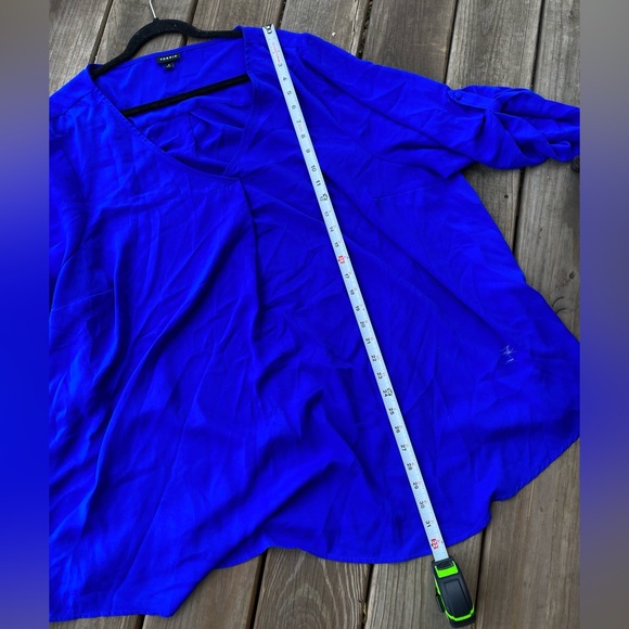 Torrid blue blouse - Picture 9 of 10